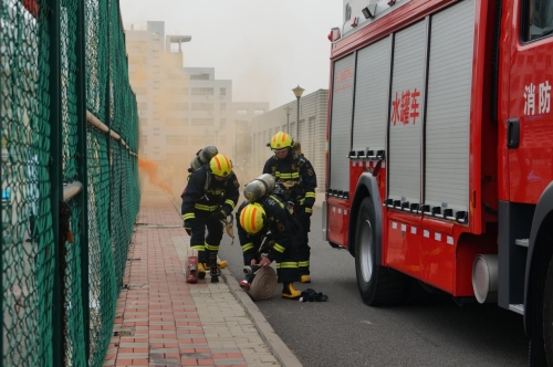 学院组织开展应急疏散演练