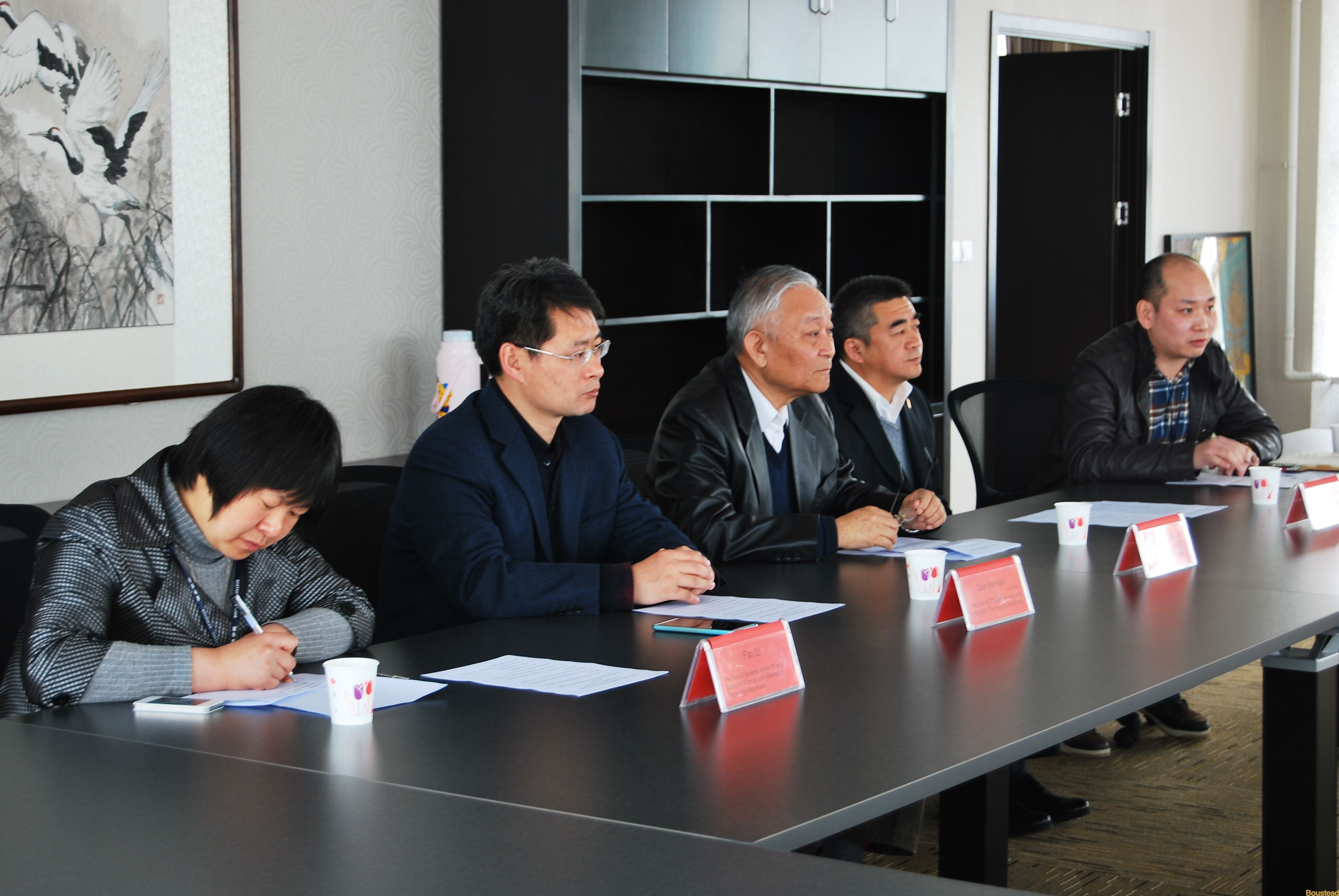 塔塔集团（中国）股份有限公司与宝德学院领导就学生实习就业举行会谈