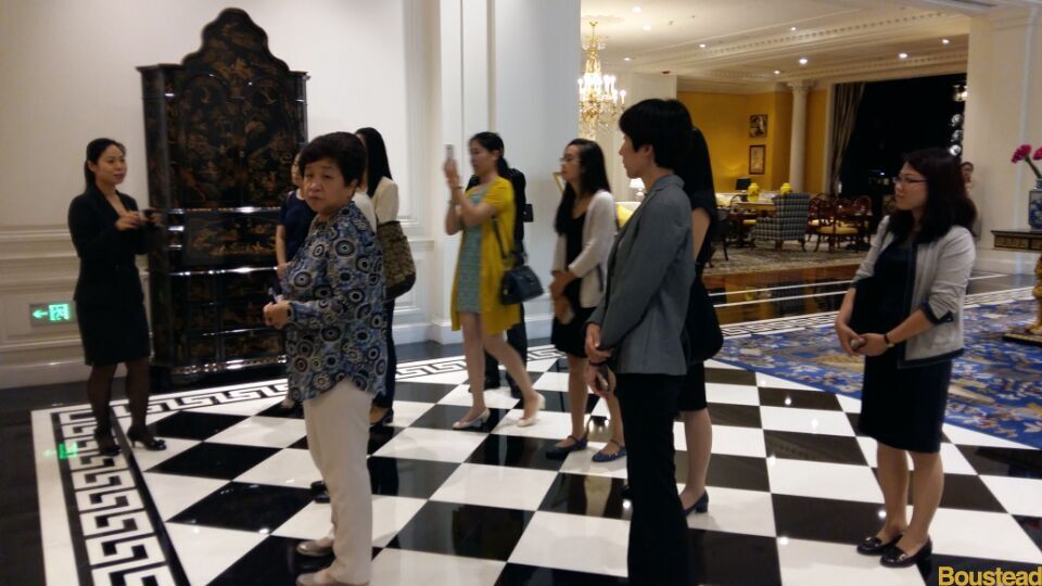 “Let Us Grow With You”-涉外经济贸易系旅游管理专业师生参加天津丽思卡尔顿酒店主题活动