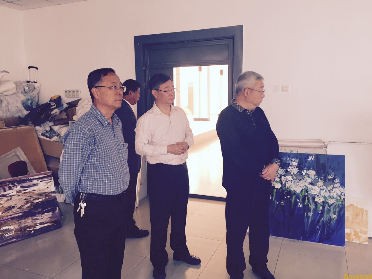 学院领导走访艺术设计系调研安全工作