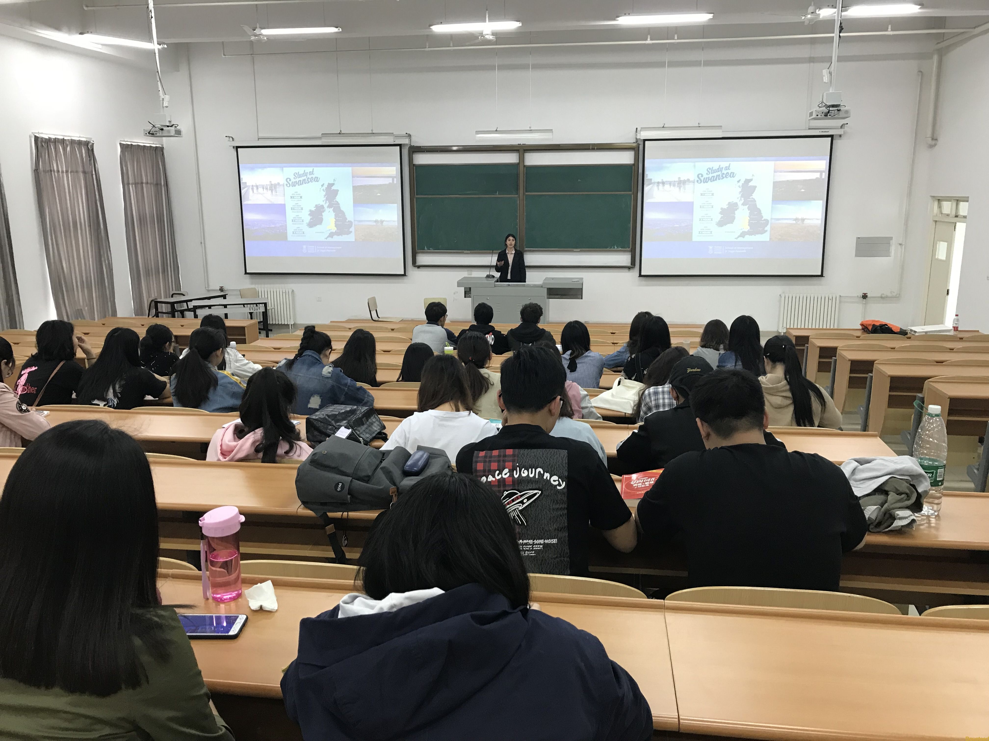 2018年4月英国斯旺西大学来校访问
