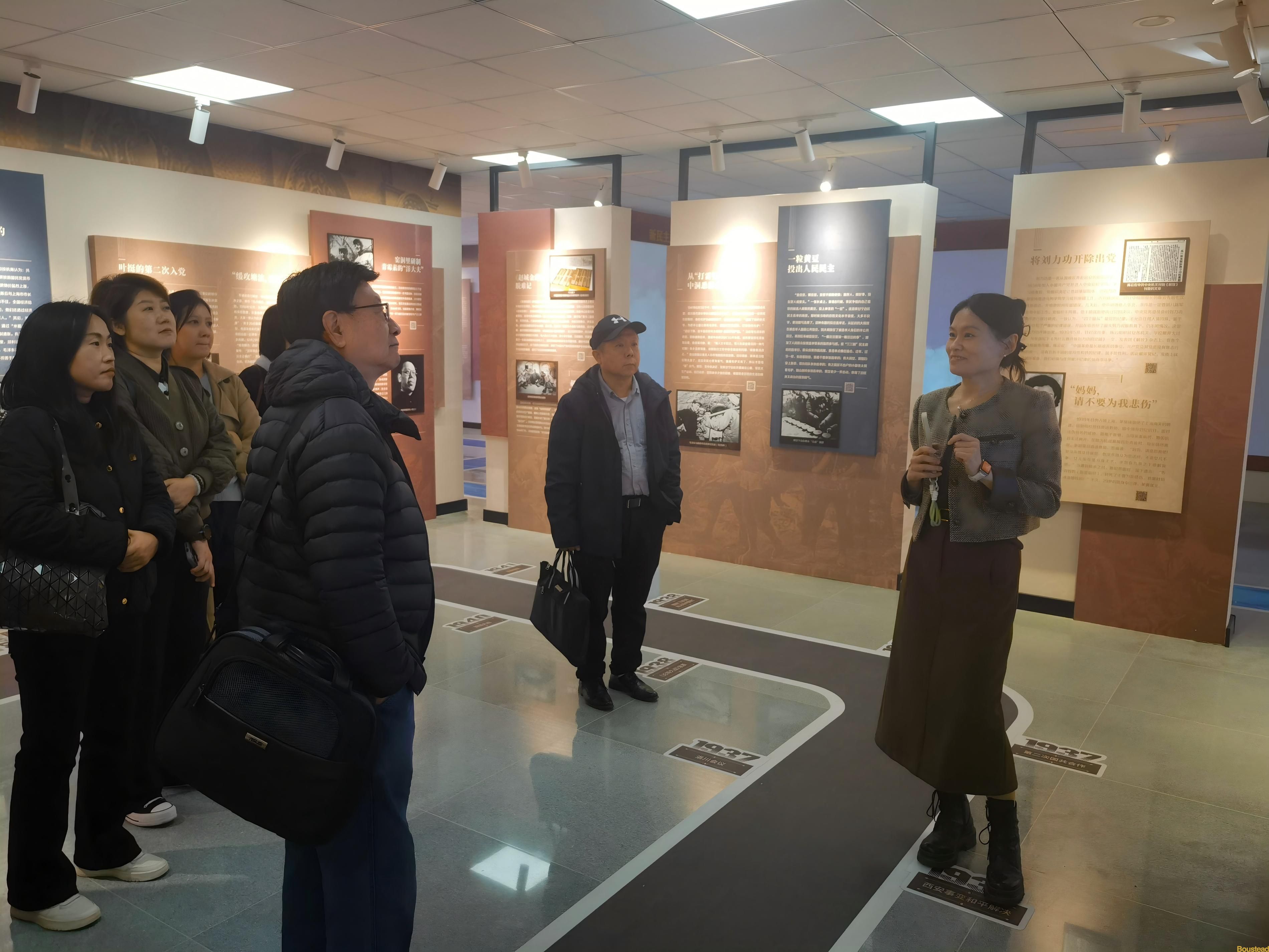 党委书记曹军带队赴新葡的京集团8814检测站思政课实验室参观交流共建