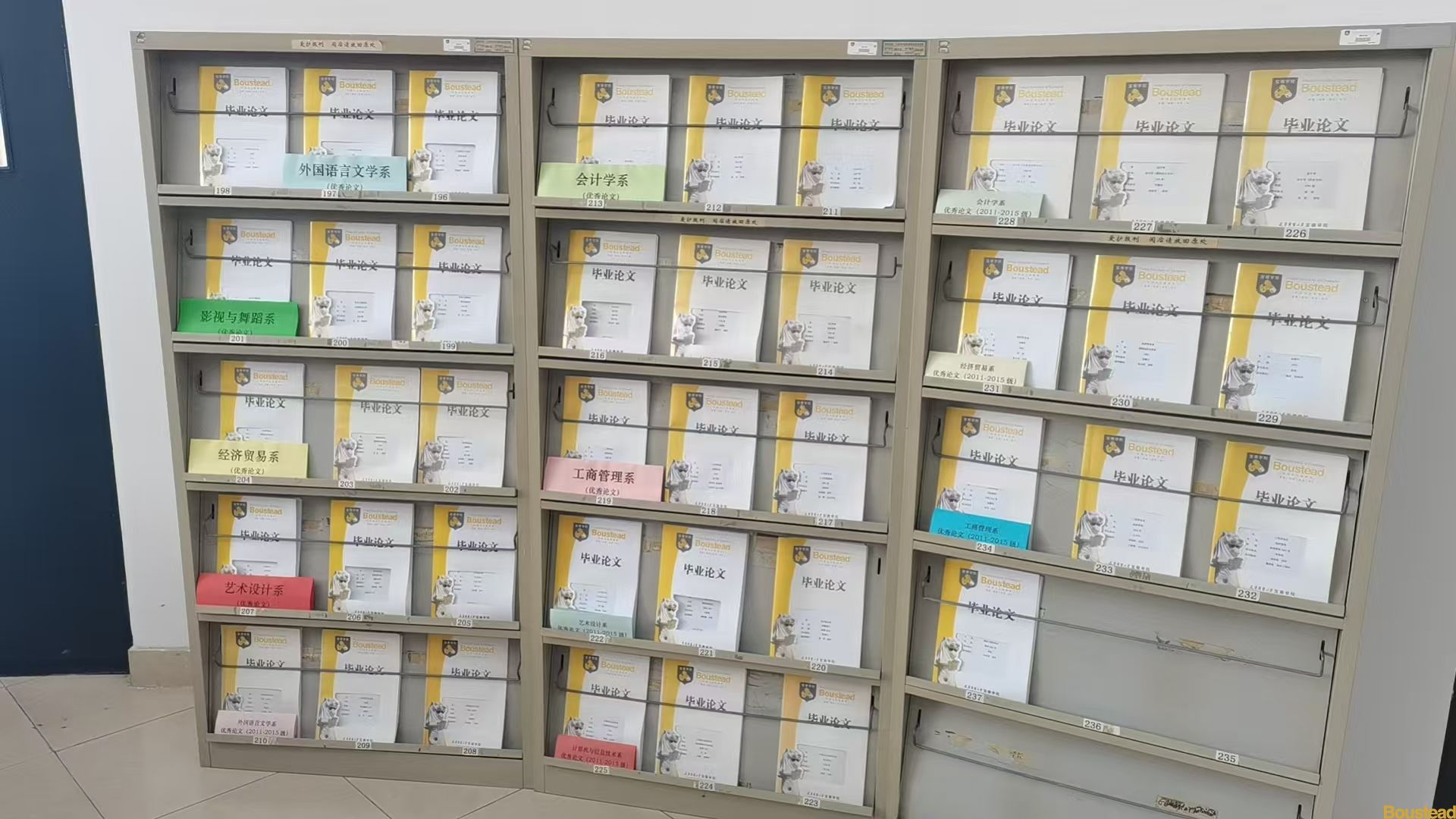 【图书馆】图书馆举办本科毕业生毕业论文（设计）展