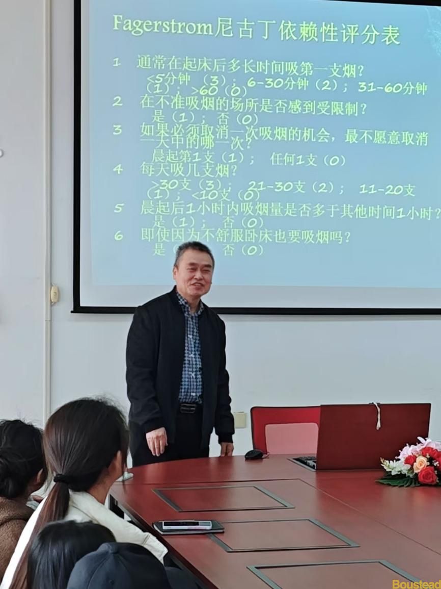 【工商管理系】工商管理系联合西青区疾控中心、西青医院开展校园戒烟专题讲座